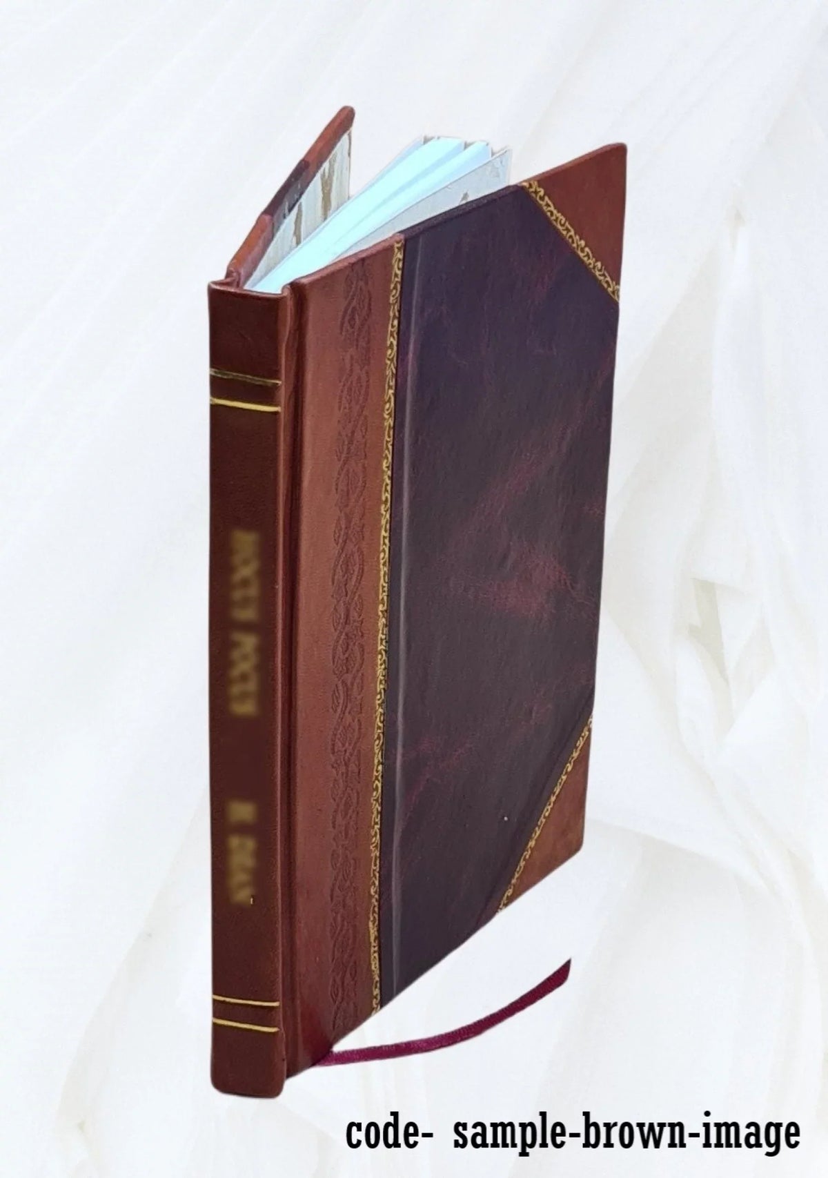 Performance characteristics of a single-engine fighter model fitted with an in-flight thrust reverser / by Donald . Maiden and Charles . Mercer. 1971 [Leather Bound]