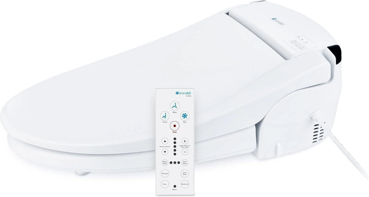 Pre-Owned Brondell Bidet  Round Bidet Toilet Seat -  (Fair)