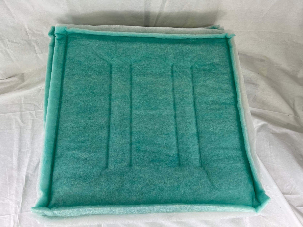 wioboy Paint Spray Booth Tacky Intake Filter Pad 20" x 20" (20 Pack), Series 55 (Internal Wire)