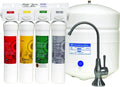 Pure Plus Reverse Osmosis Filtration System with Top-Mount Twist Faucet, Brushed Nickel, Standard