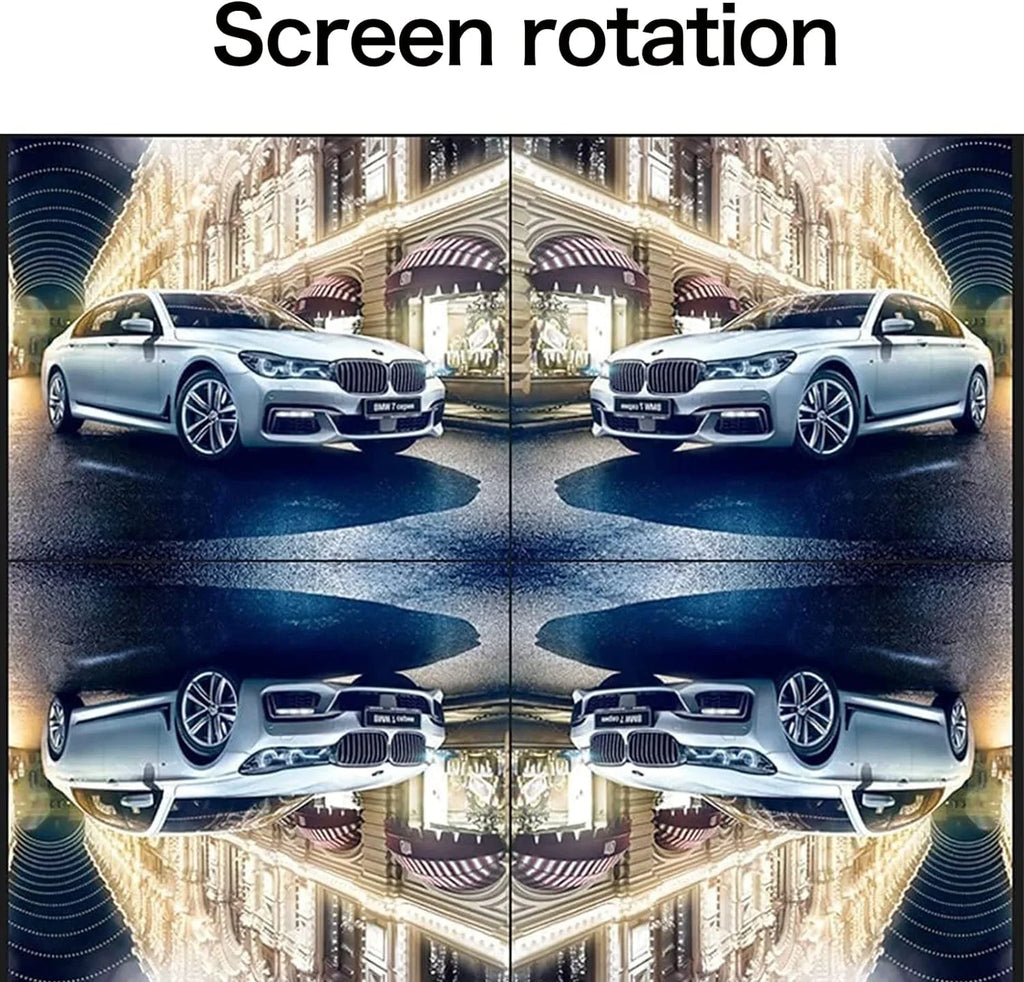 '-Qtech 7 Inch Rear View Camera Screens, Full Colour  Display, 800 * 480 , -24v, / Video Switching,  Car Monitor for Car Trucks Buses Motorbikes