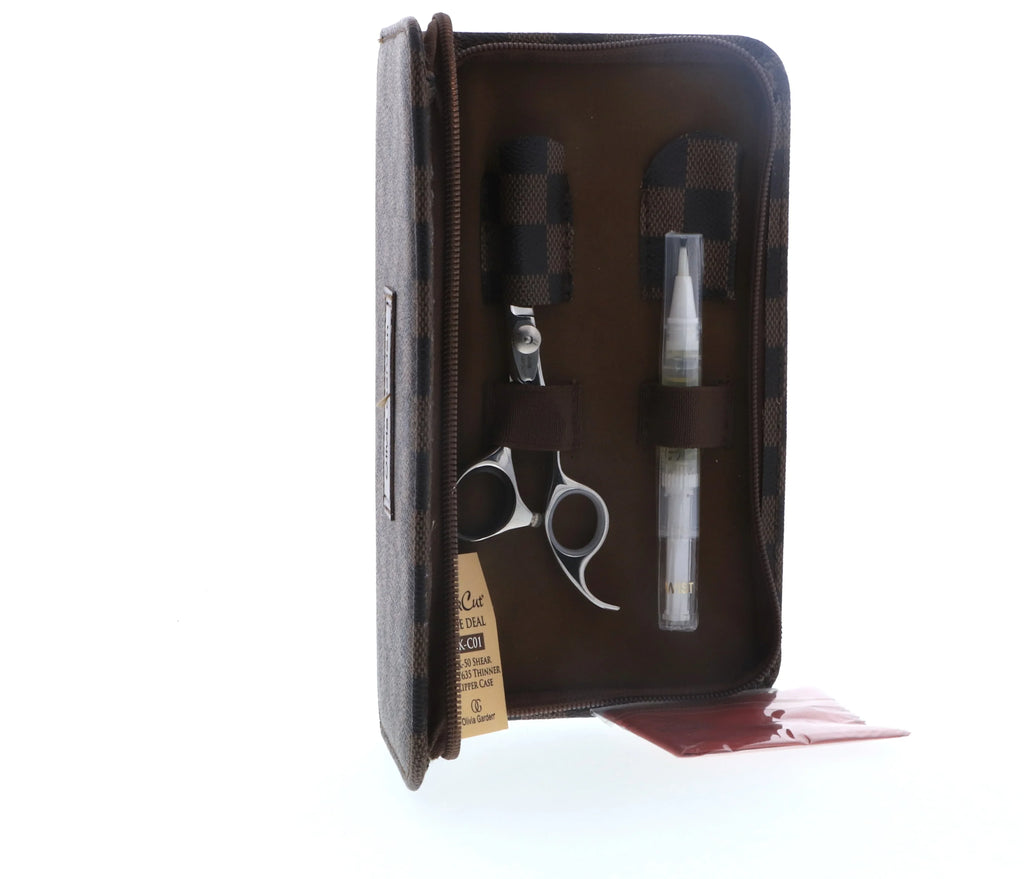 Olivia GardenIntro case deal 5" contains: -50, - and zipper case