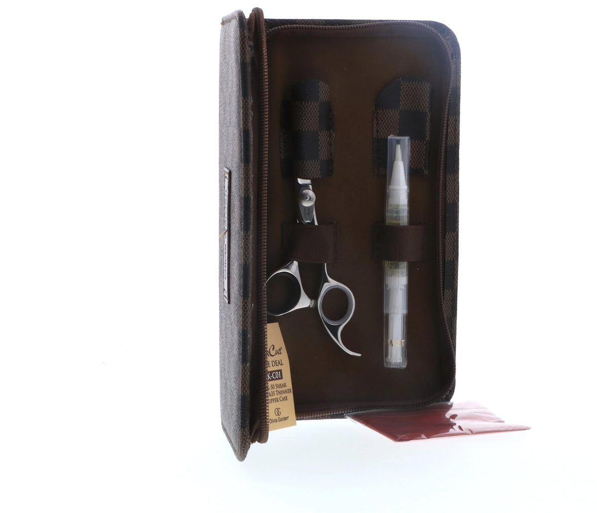 Olivia GardenIntro case deal 5" contains: -50, - and zipper case