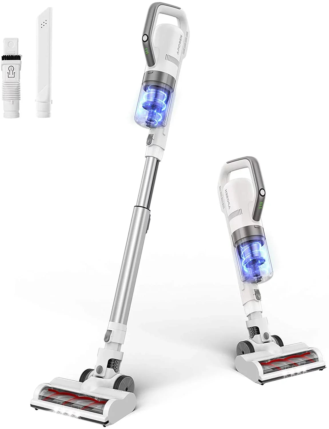 Cordless Vacuum 4-in-1 Lightweight Stick Vacuum Cleaner for Carpet, Hard Floors, Pet Hair -