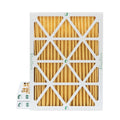3 Pack of 20x24x2  11 Pleated 2" Inch Air Filters by Glasfloss. Actual Size: 19-3/8 x 23-3/8 x 1-3/4