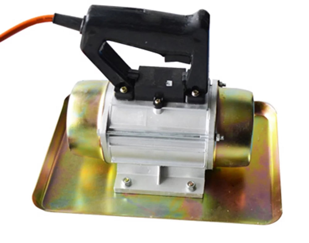 Handheld Cement Vibrating Troweling Machine Concrete Flat Plate Vibrator 220V