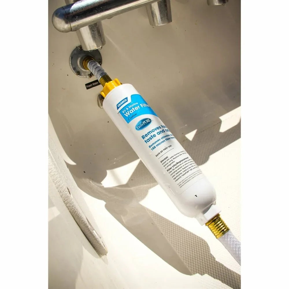 Camco 40646 - TastePURE  2.5  White Water Filter
