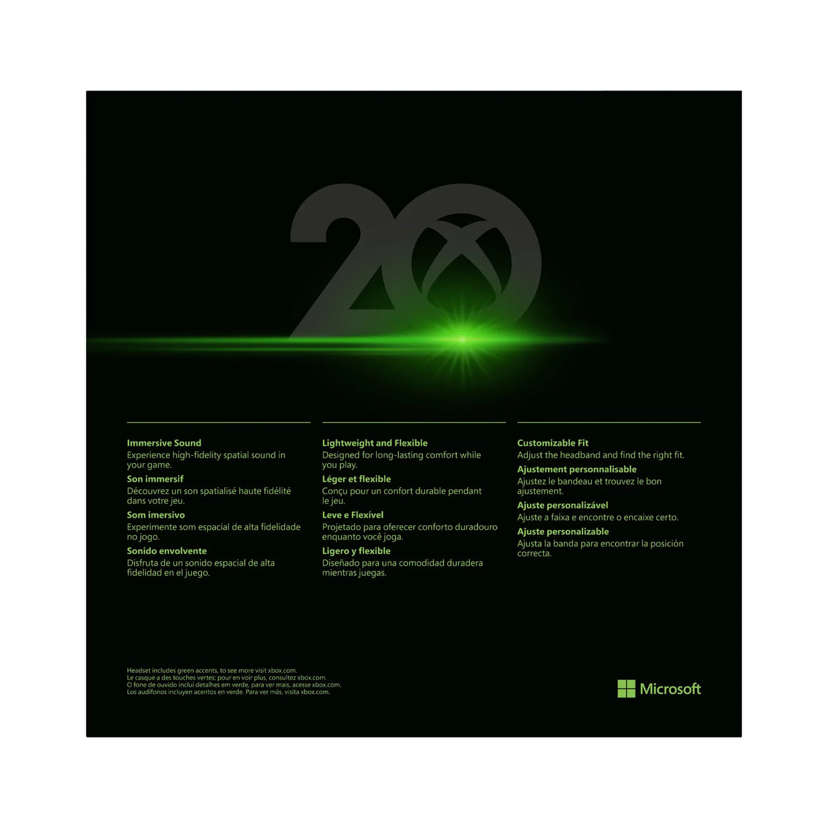 Xbox Stereo Headset - 20th Anniversary