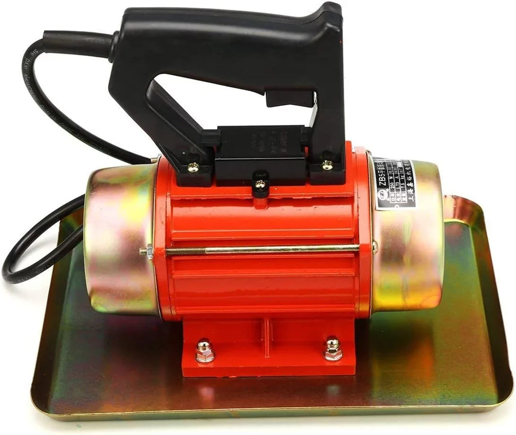 Handheld Cement Vibrating Troweling Machine Concrete Flat Plate Vibrator 220V