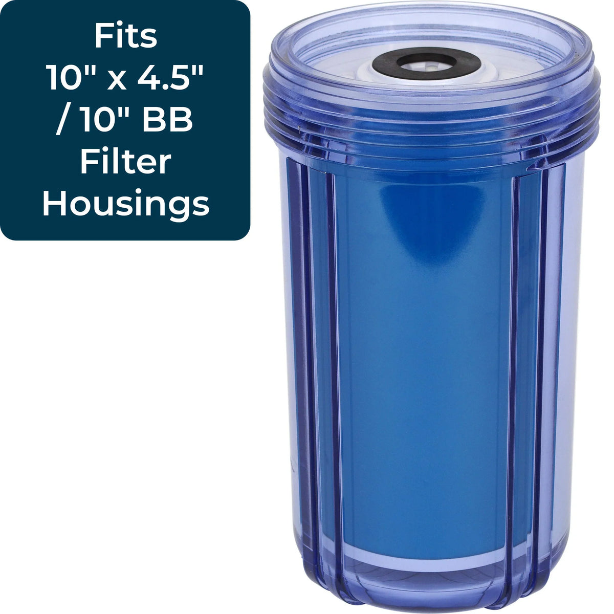 SpiroPure --10BB 10” x 4.5” Cation Resin Water Softener Cartridge (Case of 6)