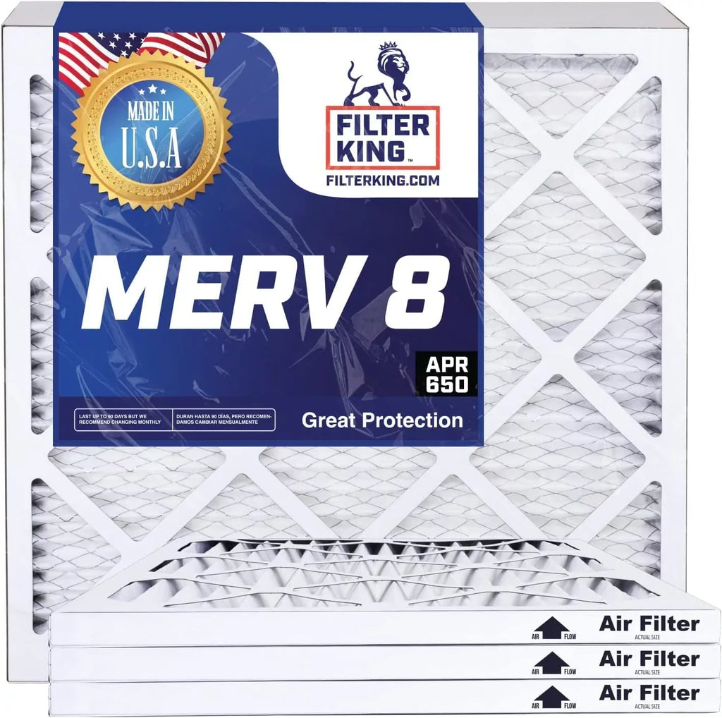 21x21x1 Air Filter | 4- |  8  Pleated  Furnace Filters | Actual Size 21 x 21 x .75