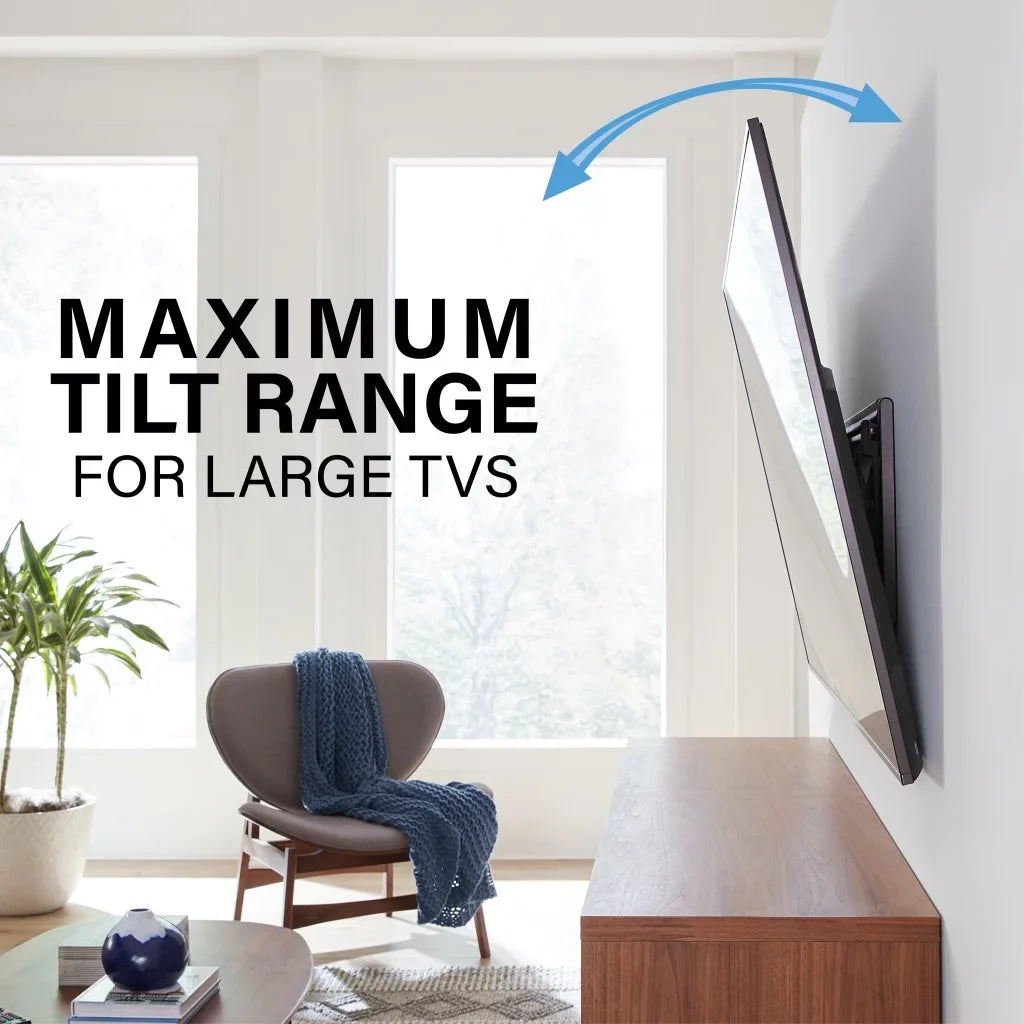 Sony  55-inch 4K     Enhanced Smart   with Sanus - 42-90" Advanced Tilt 4D  Wall Mount (2022)