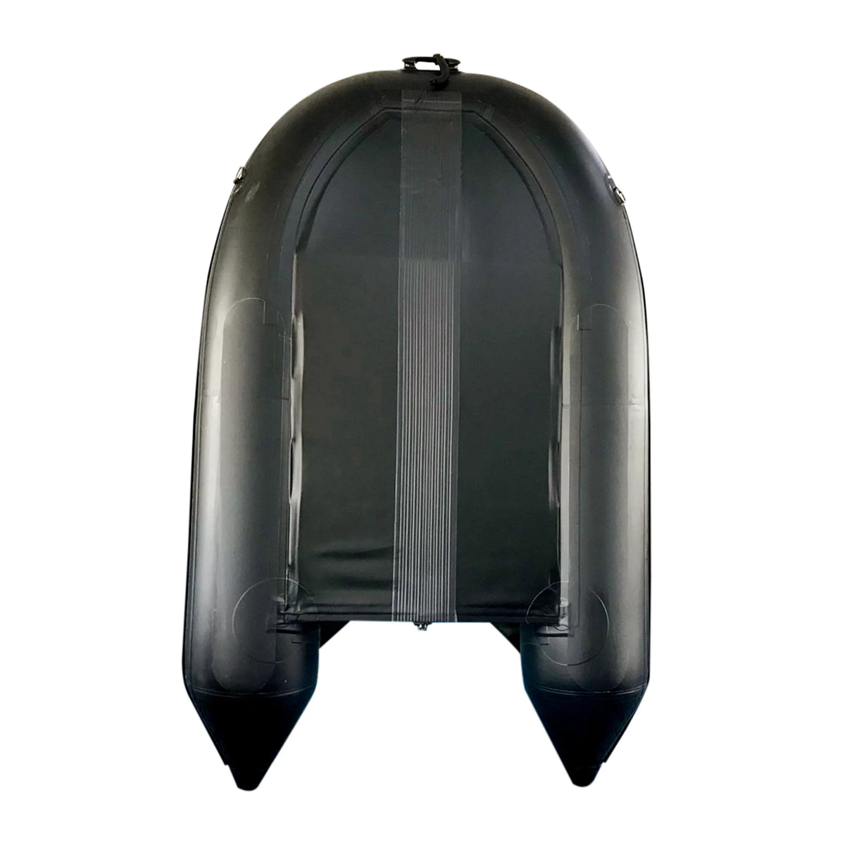 Inflatable Air Floor Fishing Boat - 8.4 Foot - Black
