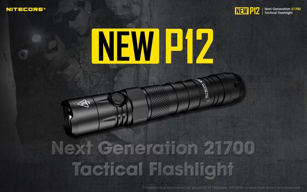 Nitecore New  Version  Flashlight - 1200 Lumens w/ Battery,  Cord,  and  3Amp Wall Adapter