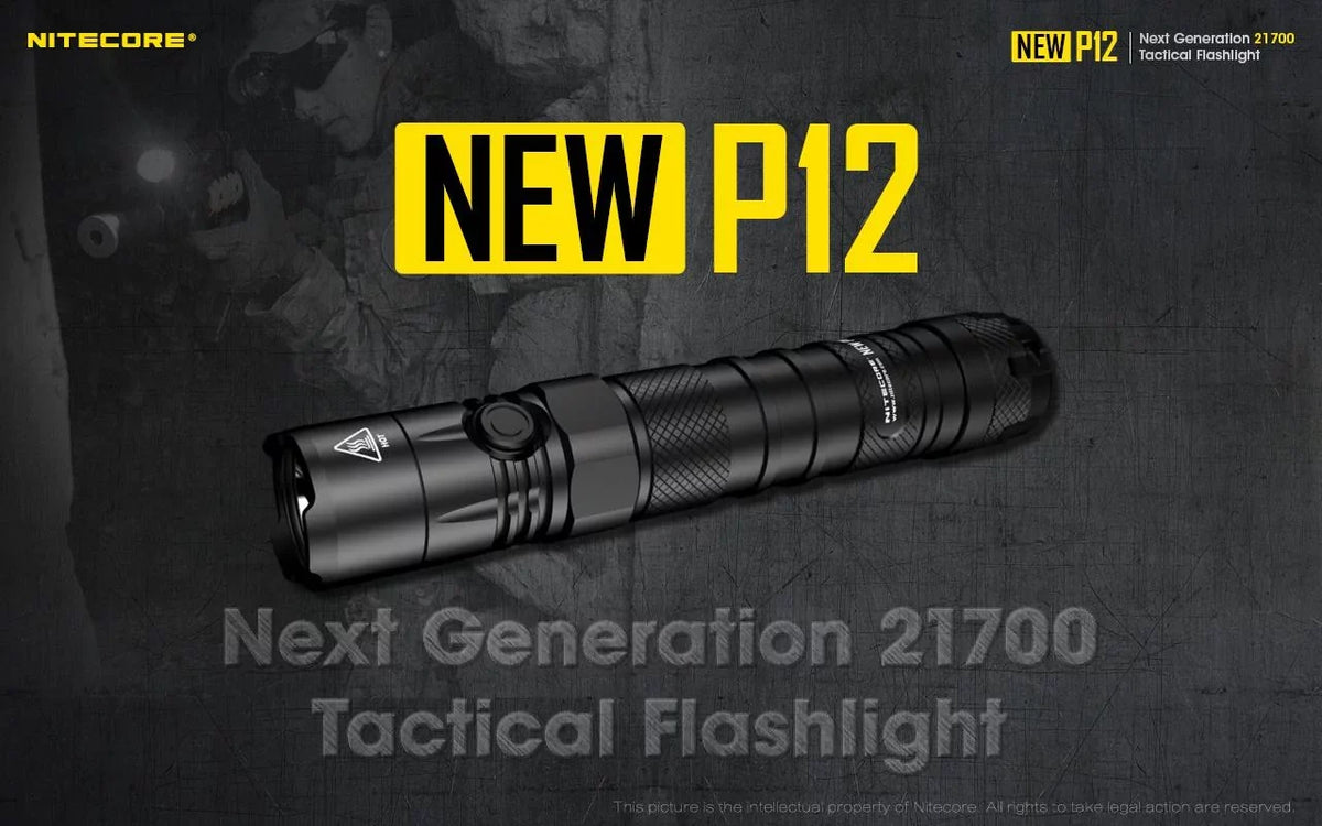 Nitecore New  Version  Flashlight - 1200 Lumens w/ Battery,  Cord,  and  3Amp Wall Adapter