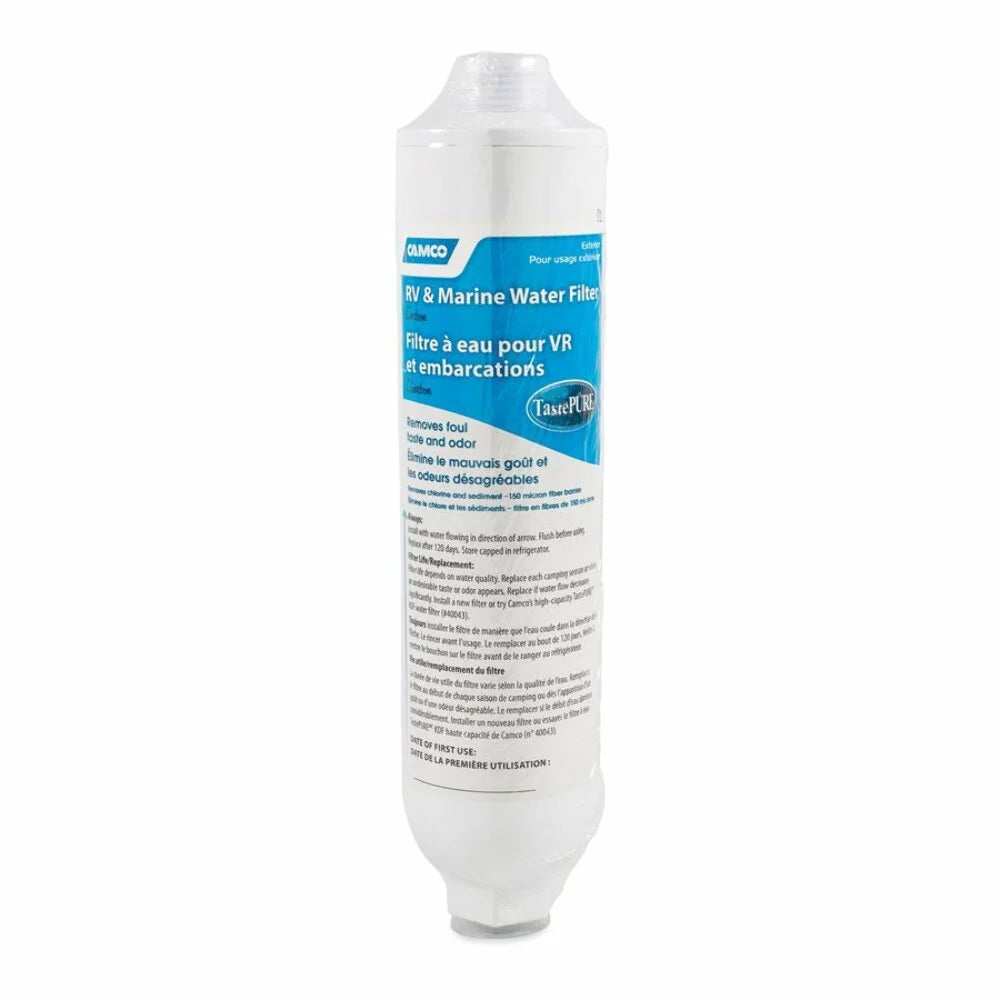 Camco 40646 - TastePURE  2.5  White Water Filter