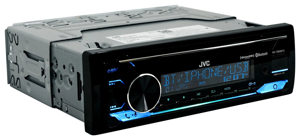 '- Car in-Dash Unit, Single-  Receiver w/ Bluetooth/Alexa Built-in/SiriusXM Ready