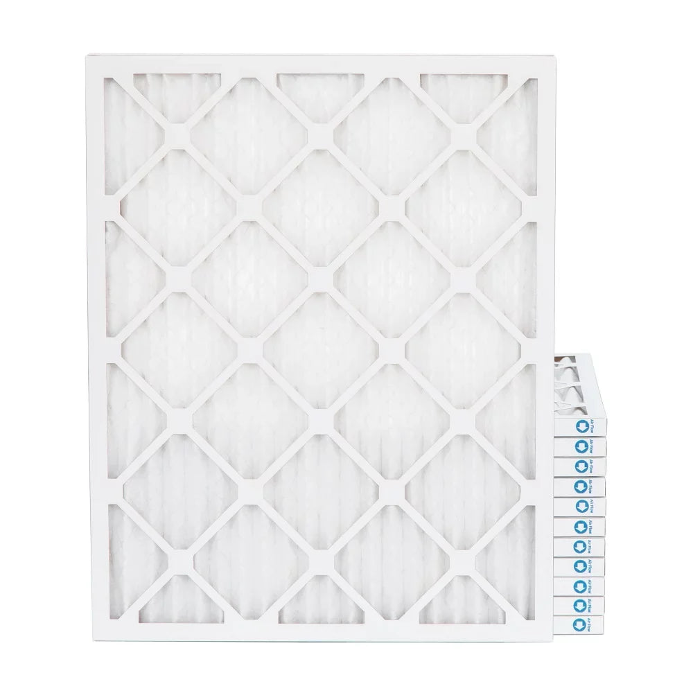 Pamlico Air 15x20x1  8 Pleated  Furnace Air Filters. Case of 12. Actual Size: 14-1/2 x 19-1/2 x 3/4