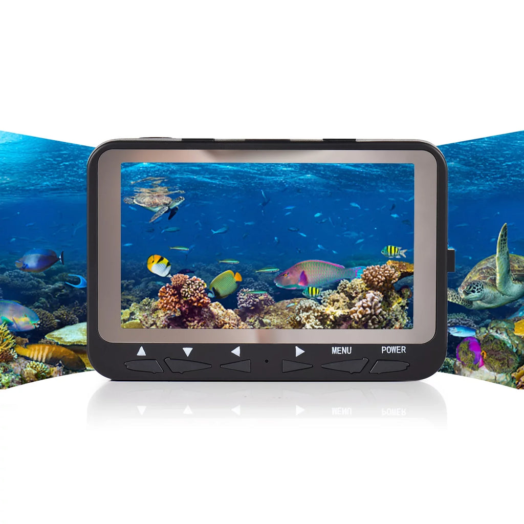 1200TVL Underwater Fishing Camera Fish Finder, 4.3''  , Night Vision, Ice Boat Fishing