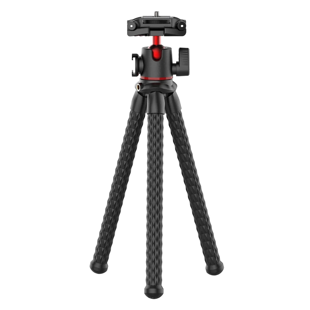 Dadypet -33  Octopus Tripod with Cold Shoe Mount,  Rotatable Ball Head, for Smartphone Camera Live Streaming Vlog