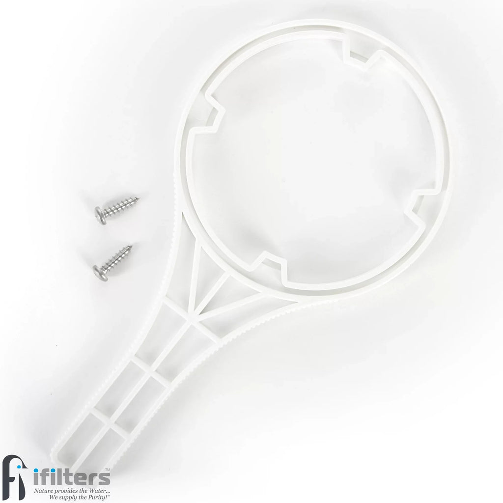 iFilters Whole House Sediment, Rust &  Filter Clear Housing w/  Comparable Filter Cartridge Included, 3/4" Ports