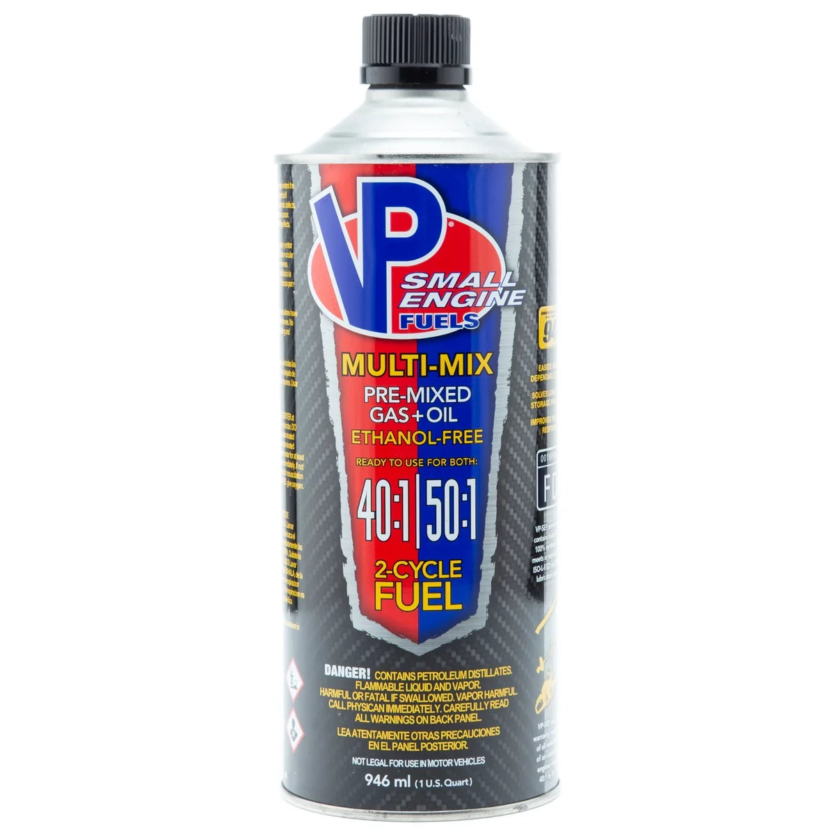 8Pc  Racing Fuels  Small Engine Fuels 32 Oz. 40:1/50:1 Ethanol-Free Multi-Mix Gas & Oil Pre-Mix