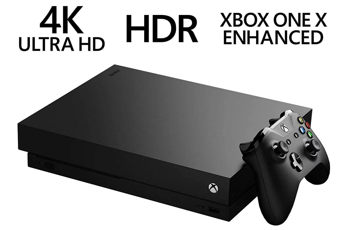 Microsoft Xbox One  1TB Gaming Console Black with 2 Controller Headset Cleaning Kit
