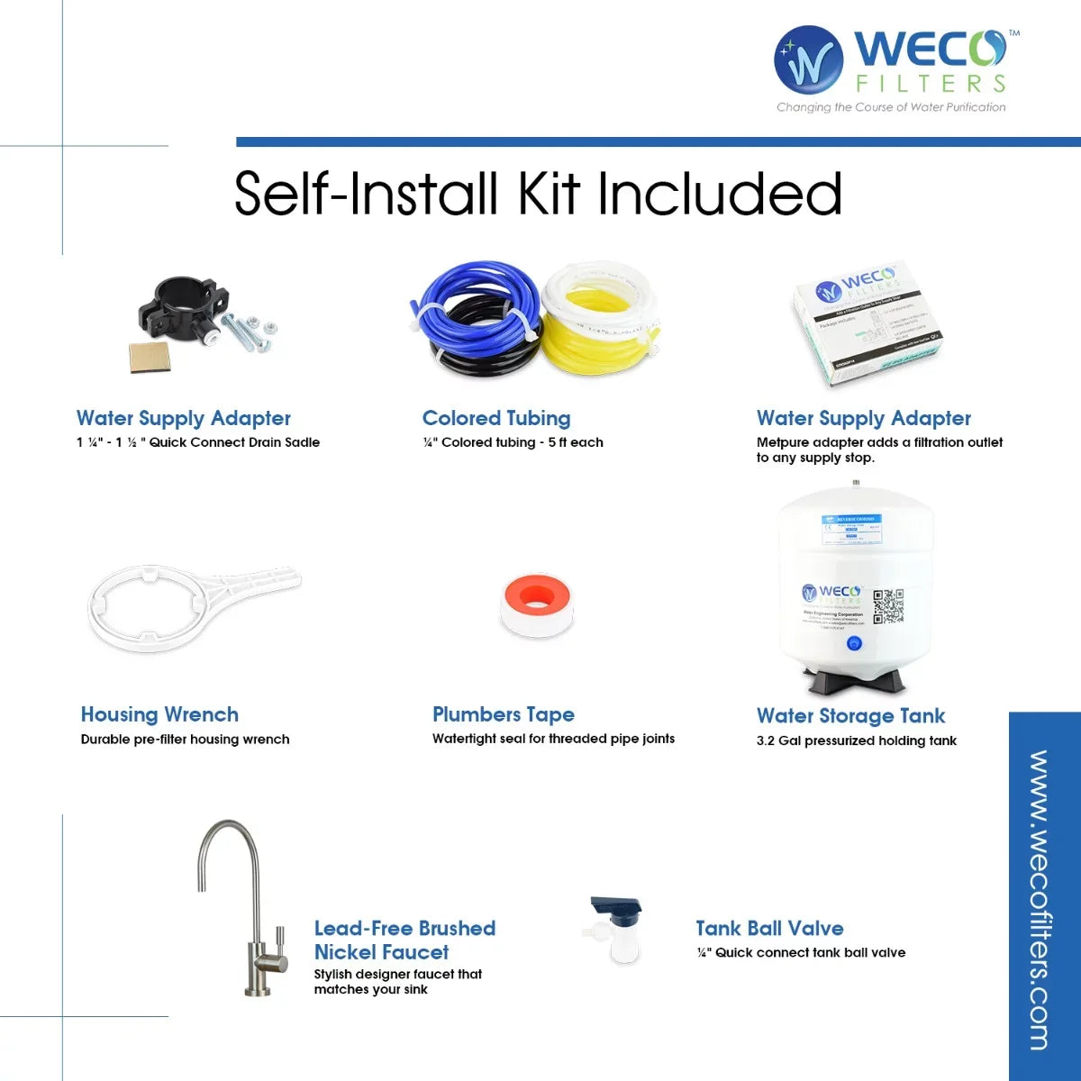 '-36 High Efficiency Reverse Osmosis Drinking Water Filtration System