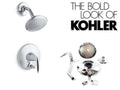 '-4E- Alteo Shower Trim with Push-Button Diverter Polished Chrome