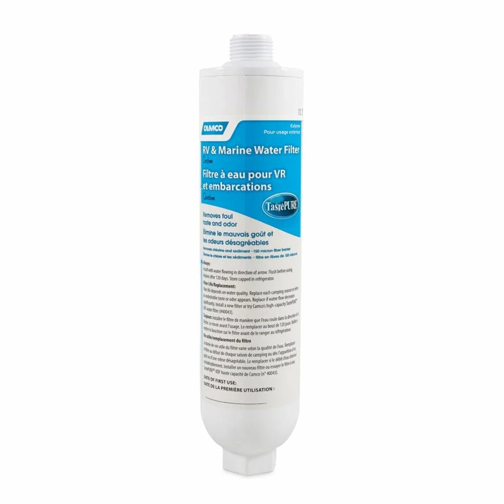 Camco 40646 - TastePURE  2.5  White Water Filter