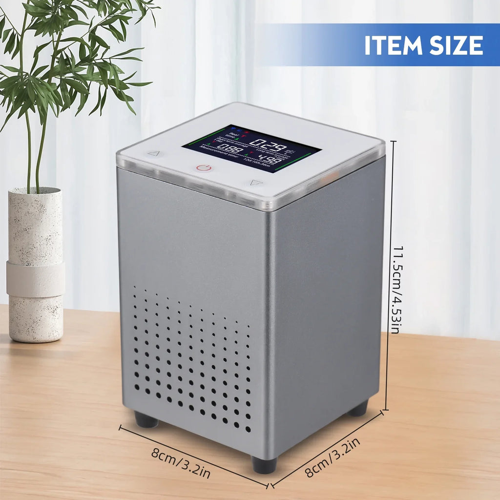 Pristin Radon Detector,Radon Tuya  Alarms Professional Smart Indoor Room Office  Quickly Sensitively WiFi Radon Tester Sound Alarms Professional Monitor Data WiFi Radon Tester Indoor