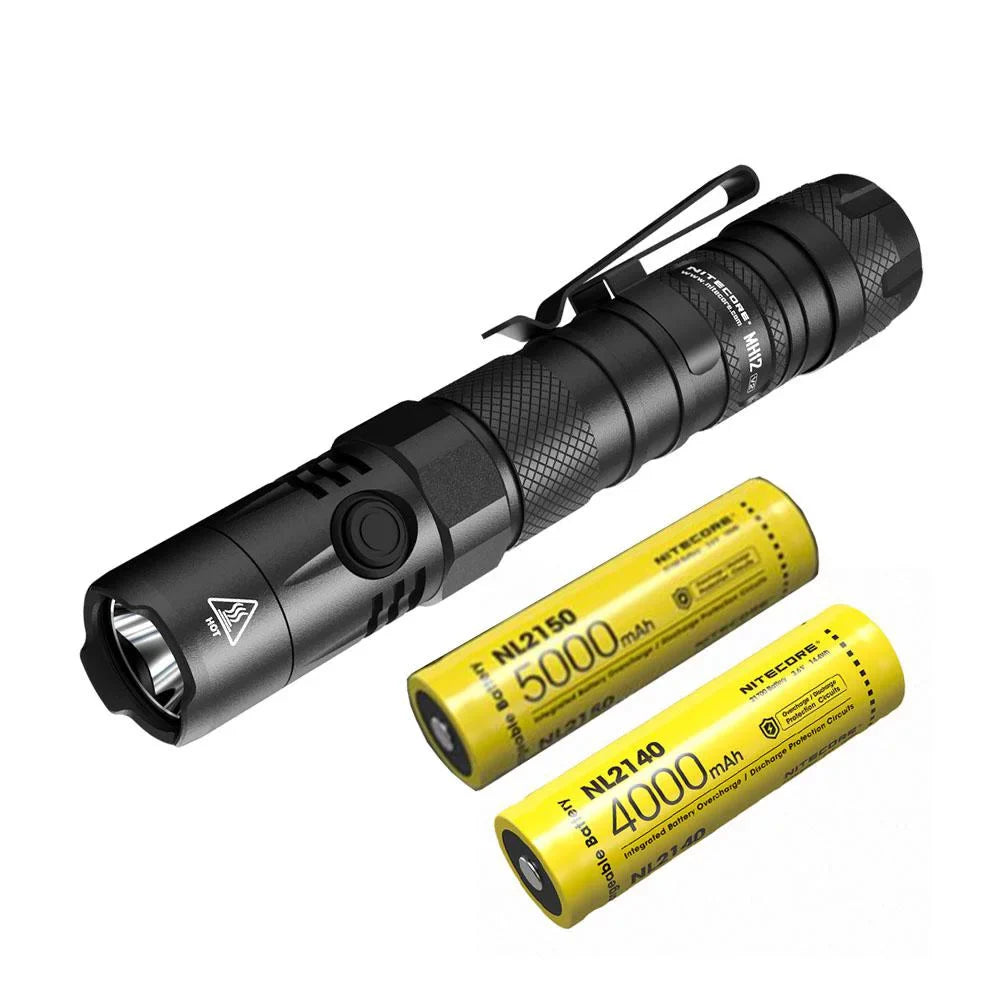 Combo: Nitecore    -   Flashlight -1200 Lumens -21700 Battery (Included) +  21700 4000mAh Battery