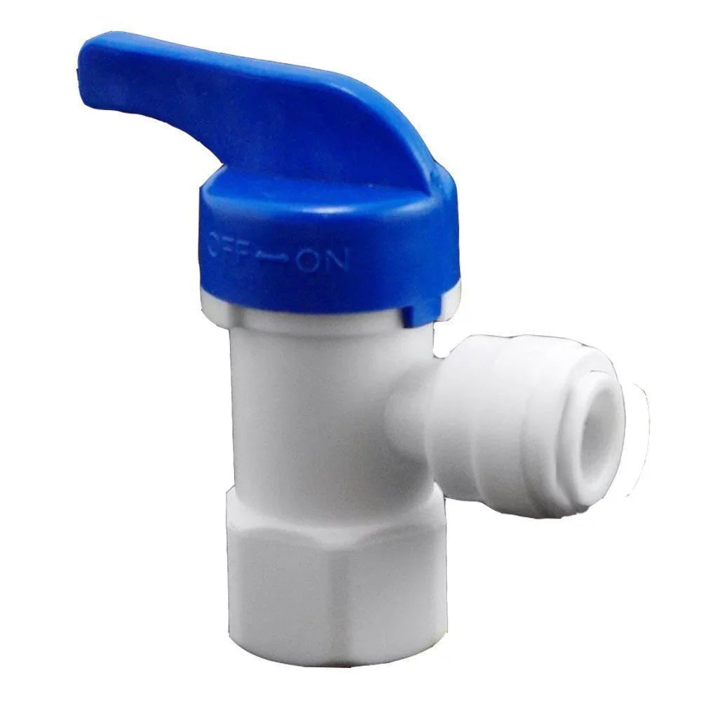 Reverse Osmosis Water Storage Pressure Tank 3.2 Gallon, 2.2 Gallon Capacity + Tank Valve | -122- Metal