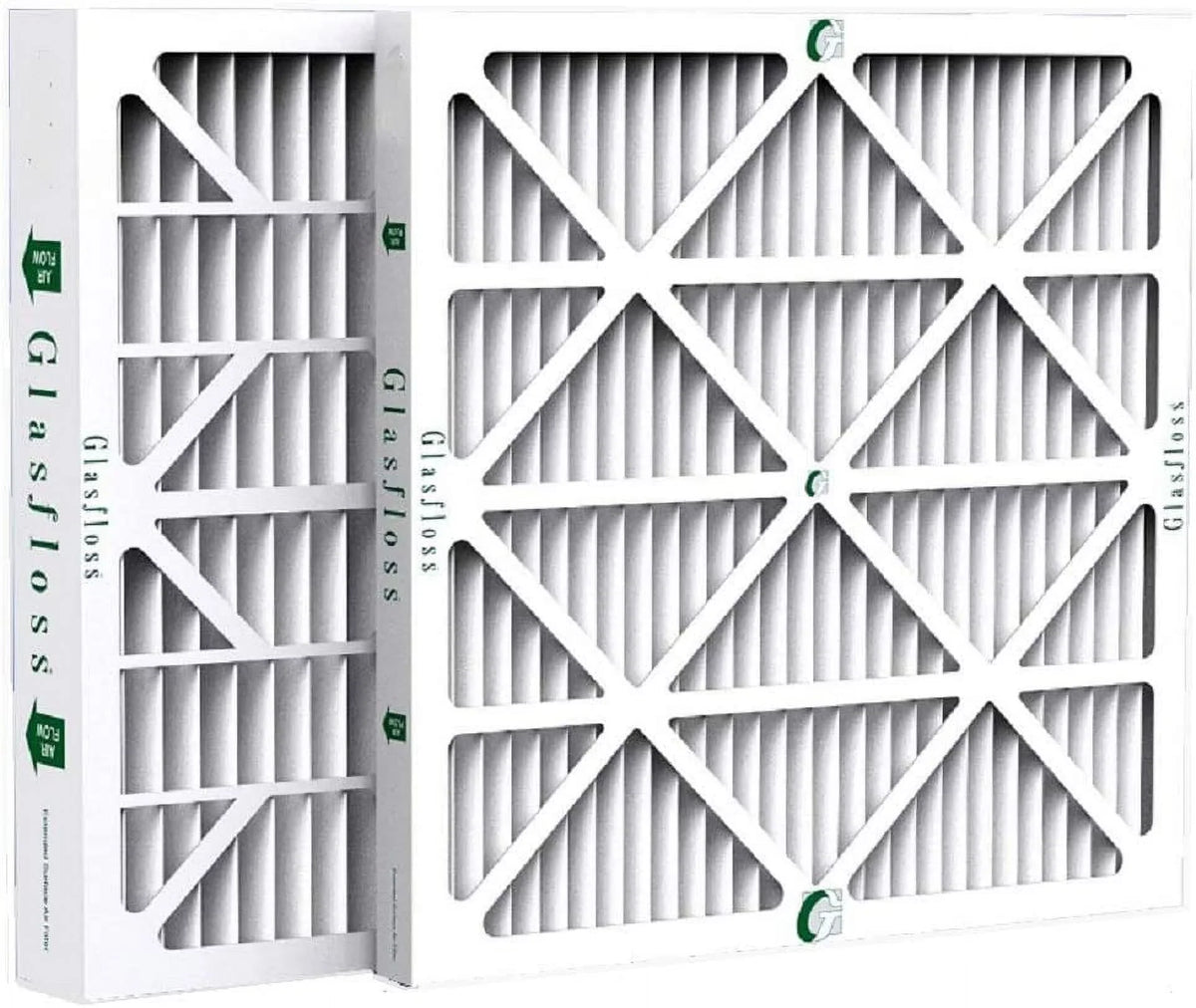 24x24x4  10  & Furnace Filters. 6 Pack. Actual Size: 23-3/8 x 23-3/8 x 3-3/4