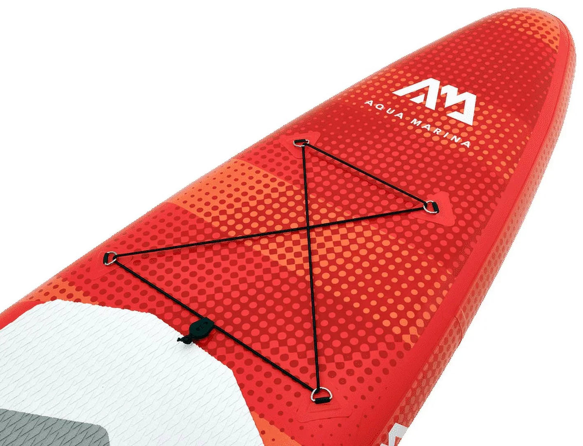 Aqua Marina Stand Up Multi-Person Paddle Board -   22'0" - Inflatable  Package, including Carry Bag, Paddle, Fin, Pump & Safety Harness