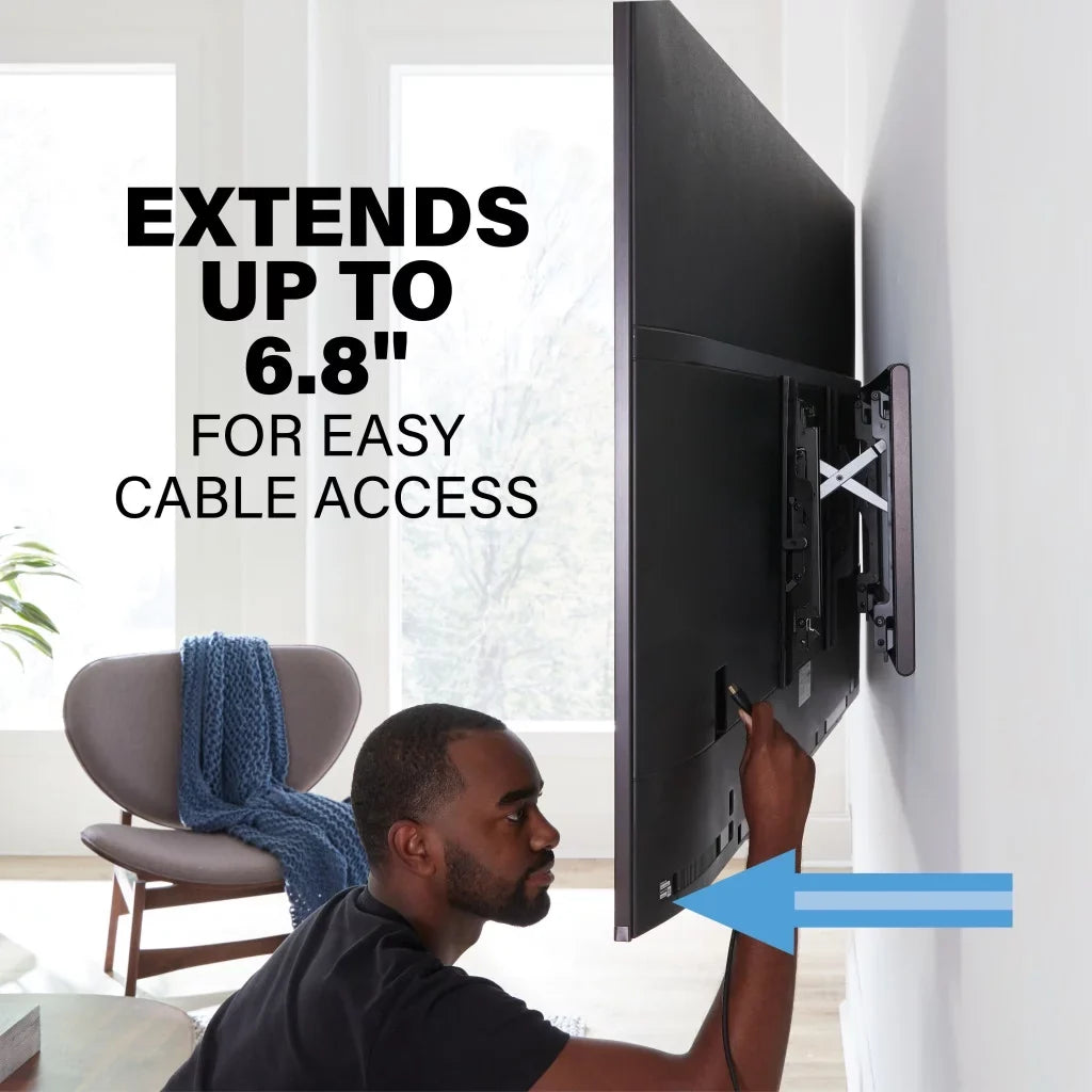 Sony  55-inch 4K     Enhanced Smart   with Sanus - 42-90" Advanced Tilt 4D  Wall Mount (2022)