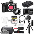 Nikon  Mirrorless Digital Camera (Body) w/    Mount Adapter+ 32GB + Extra Battery+ Tripod- Accessory Kit