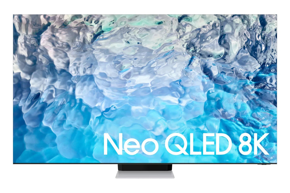 65-inch Samsung Neo  8K  Series Mini  Quantum  48x Smart  with Sanus Systems - Full Motion Wall Mount (2022)