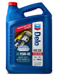 Chevron Delo 400  -4 15W-40 Heavy Duty Diesel Motor Oil, 2.5 Gallons