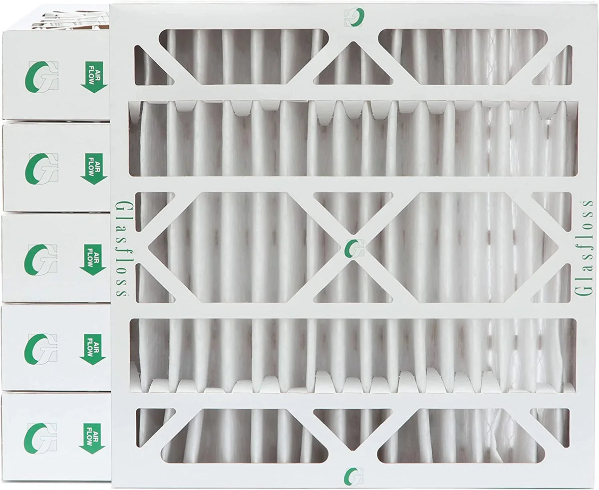 24x24x4  10  & Furnace Filters. 6 Pack. Actual Size: 23-3/8 x 23-3/8 x 3-3/4