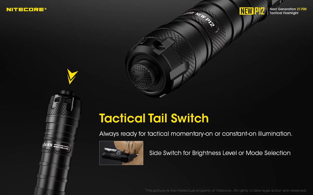Nitecore New  Version  Flashlight - 1200 Lumens w/ Battery,  Cord,  and  3Amp Wall Adapter