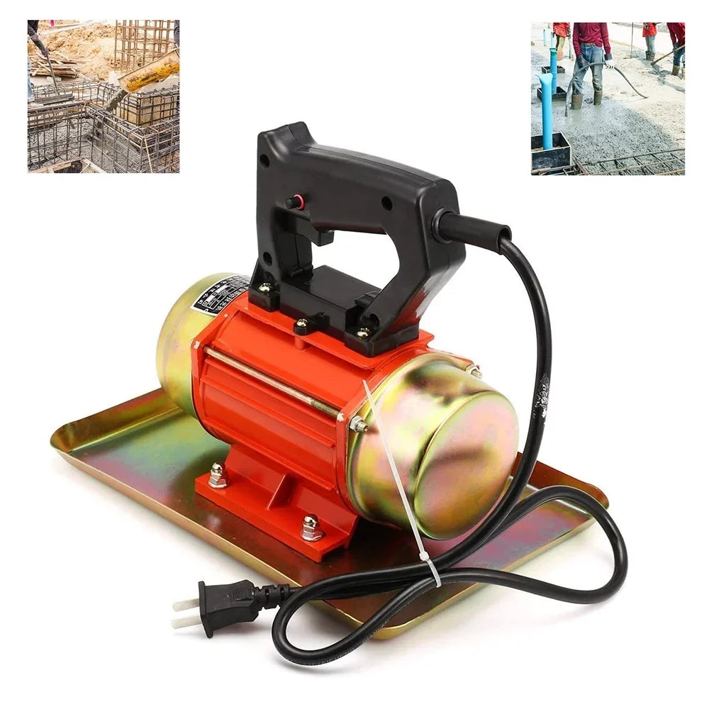 Handheld Cement Vibrating Troweling Machine Concrete Flat Plate Vibrator 220V