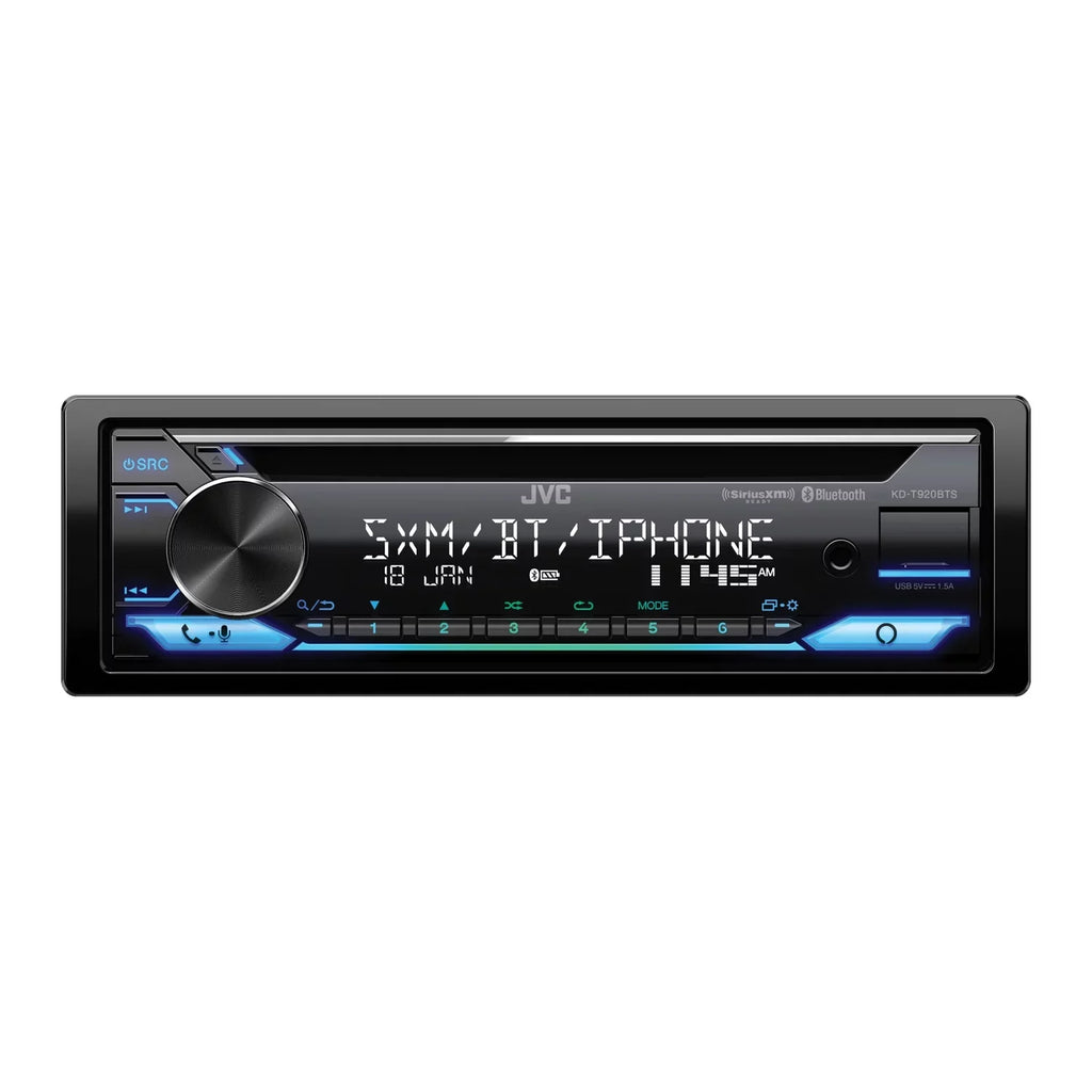 '- Car in-Dash Unit, Single-  Receiver w/ Bluetooth/Alexa Built-in/SiriusXM Ready