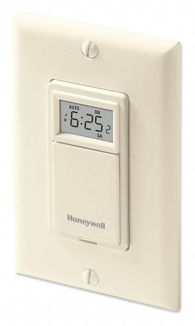Light Switch, 7 Day, Programmable, Off-White