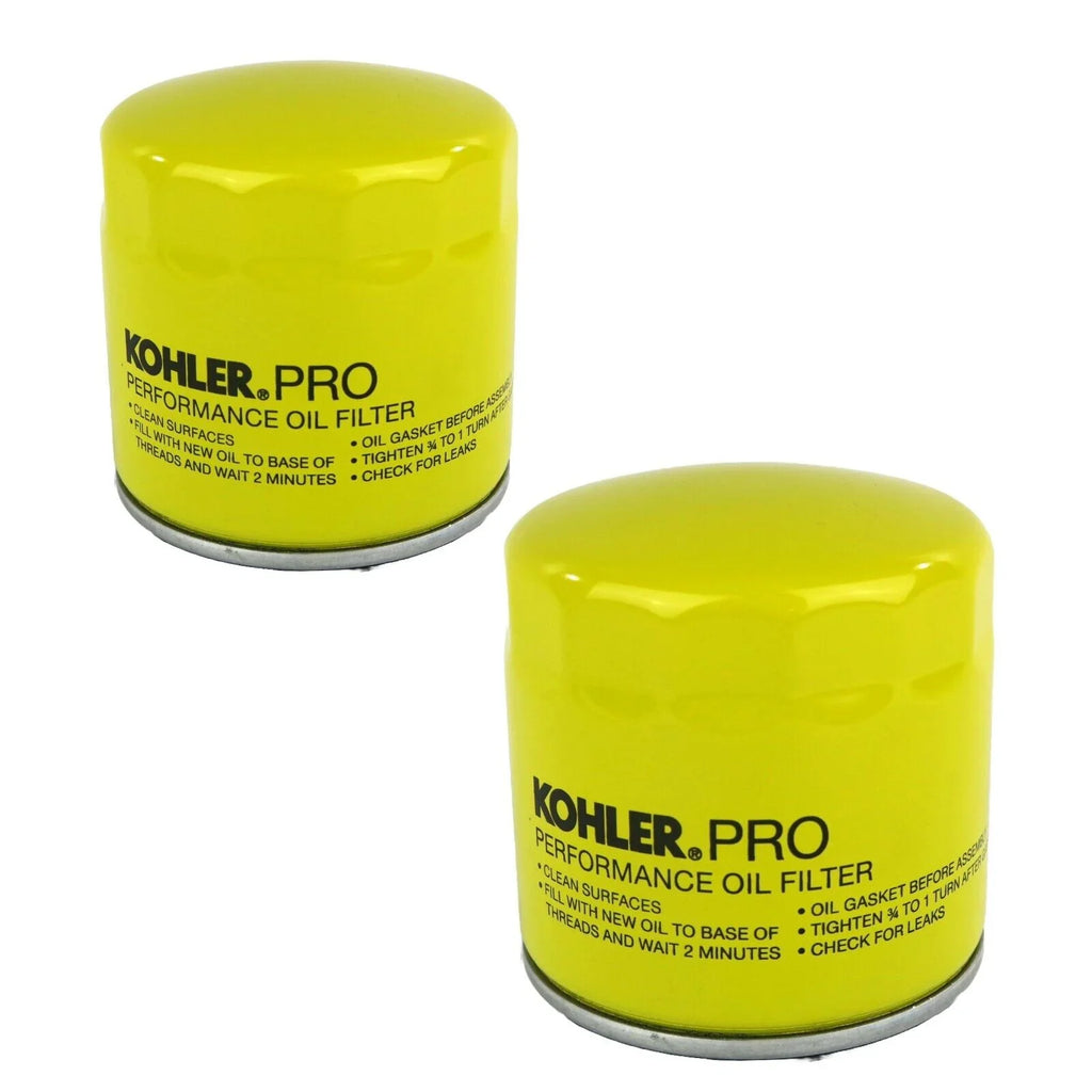 | (2 Pack) Pro Performance Anti-drain Oil Filter for Kohler 52 050 02-, 5205002S