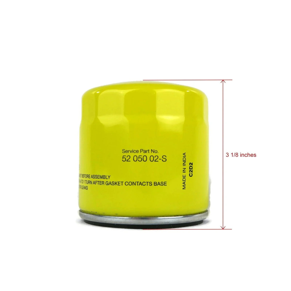 | (2 Pack) Pro Performance Anti-drain Oil Filter for Kohler 52 050 02-, 5205002S