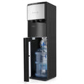 5 Gallon Bottom Loading Hot Cold Normal Water Dispenser (Silver, Black)