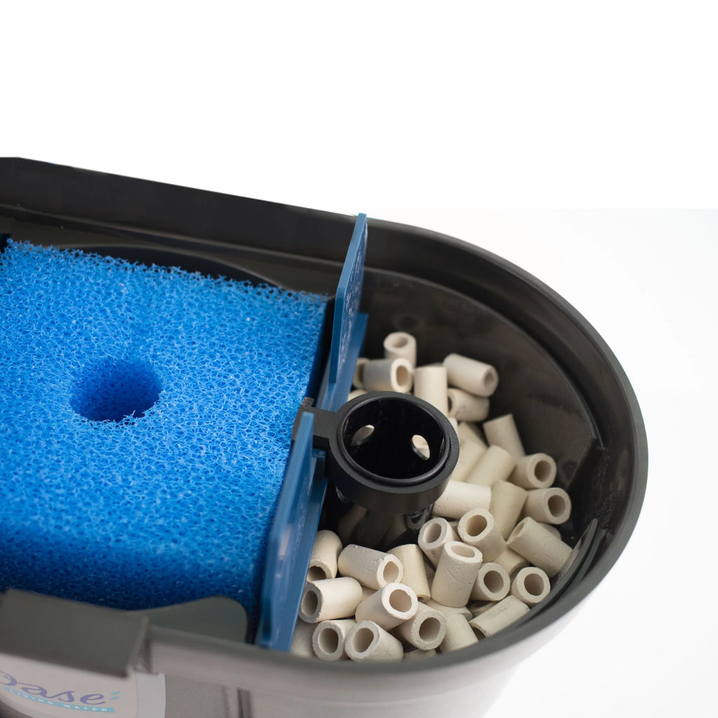 FiltoSmart Thermo 100 - Grey Aquarium Exteral Filter With Integrated Heater