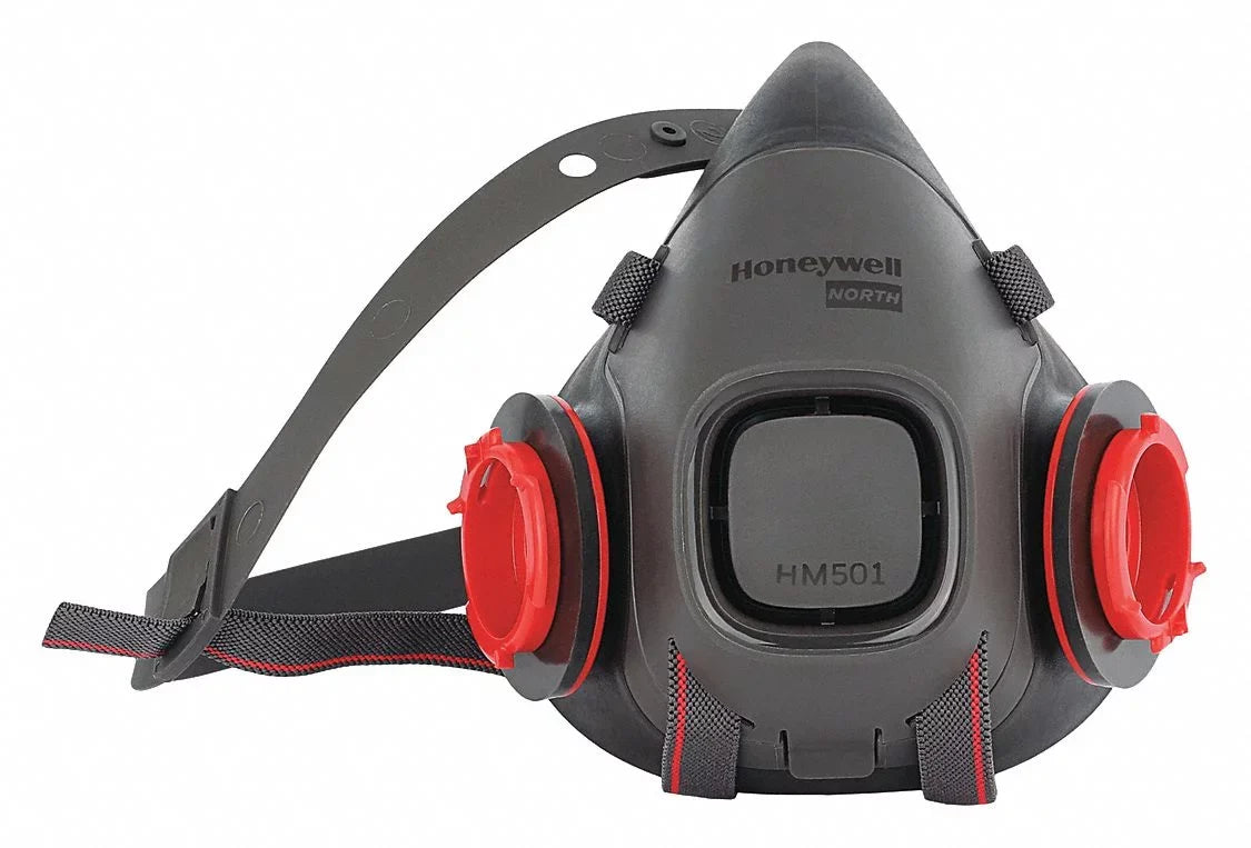 Honeywell  Half Mask Respirator, Elastomer, Fixed, Medium -  (695-)