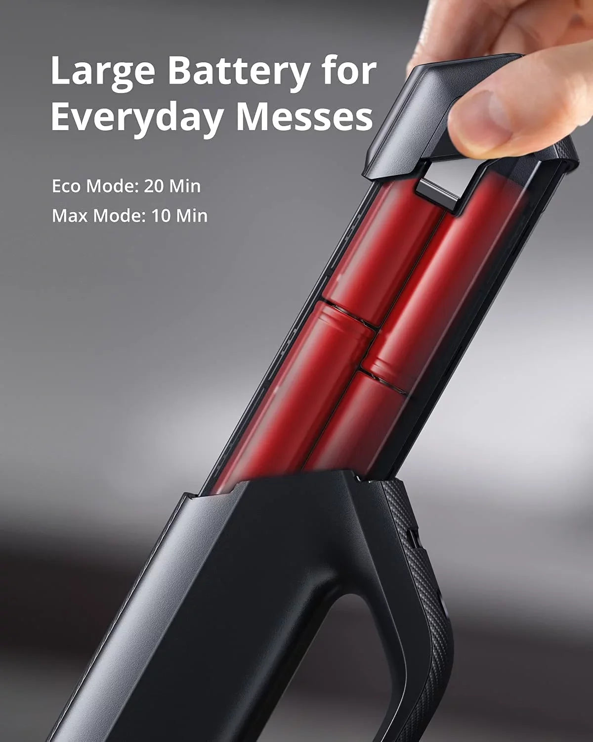 Anker eufy HomeVac  Venture, Cordless Car Vacuum, 80AW, 16kPa, Strong Suction Power, Handheld Vacuum Cleaner